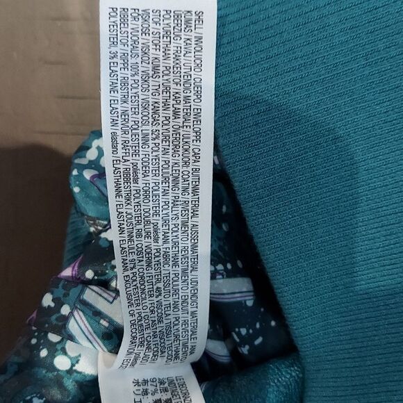 Disney Descendants Uma Faux Leather Moto Jacket Sz 11/12 - Picture 14 of 15